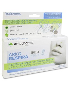 Arkopharma Arkorespira Dilatador Nasal Con Filtro, 1 Ud
