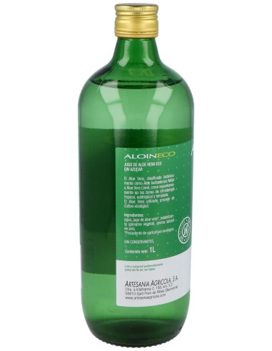 Aloin Eco Zumo De Aloe Vera Sin Azucar 1Litro