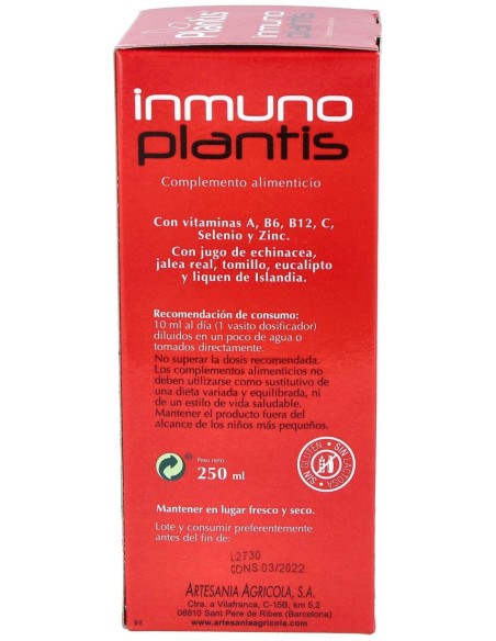 Plantis Inmunoplantis 250Ml