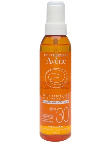 Avène Aceite Solar Alta Proteccion Spf 30, 200 Ml