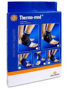 Orliman Tobillera Neopreno Abierta Velcro 4402 Talla 5, 1 Unidad