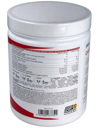 Etixx Carbo-Gy Powder Red Fruits 1Kg.