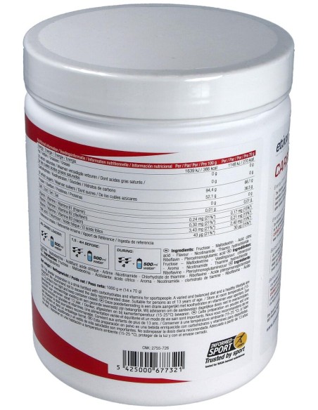 Etixx Carbo-Gy Powder Red Fruits 1Kg.