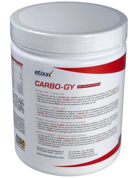 Etixx Carbo-Gy Powder Red Fruits 1Kg.