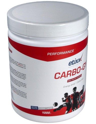 Etixx Carbo-Gy Powder Red Fruits 1Kg.