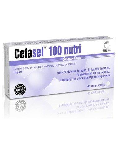 Cefak 100 Nutri Selenio 60 Comp.