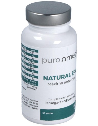 Natural Epa Maxima Absorcion 60Perlas