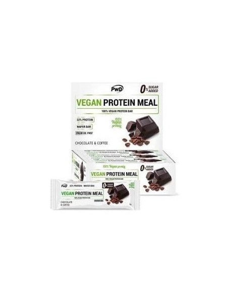 Vegan Protein Meal Barritas Choco-Coffee 12Uds.