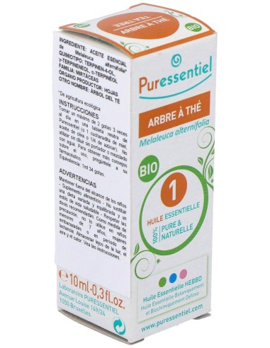 Arbol Del Te Aceite Esencial Bio 10Ml.