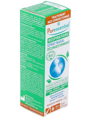 Spray Nasal Descongestivo 15Ml.