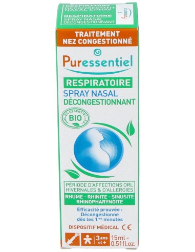 Spray Nasal Descongestivo 15Ml.