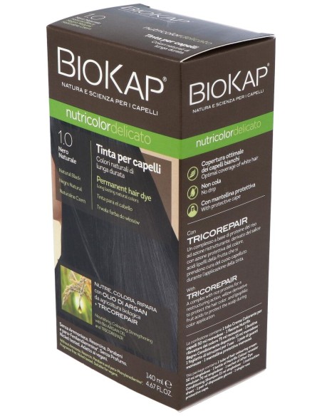 Tinte Natural Black 140Ml Negro 1.0 Delicato