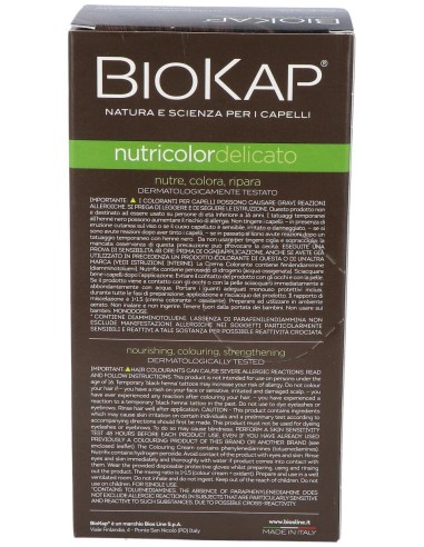 Tinte Castaño Avellana 140Ml. 5.05 Delicato