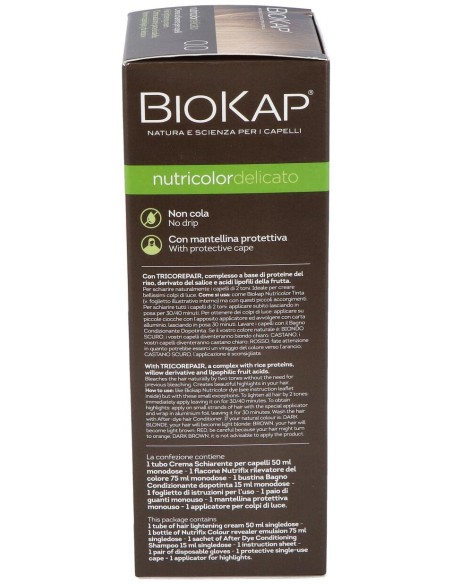 Crema Decolorante Nutricolor Bleaching Cream