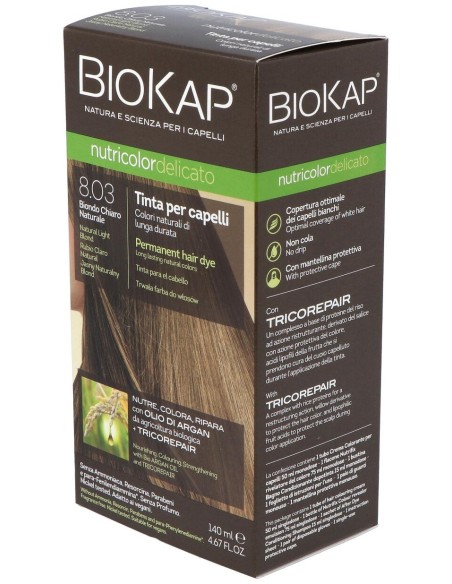 Tinte Rubio Claro Natural 140Ml. 8.03 Delicato