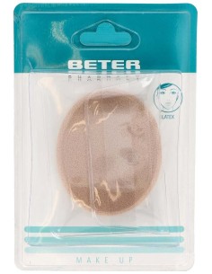 Beter Esponja De Maquillaje Látex 6Cm Con Funda 1Ud