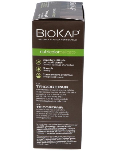 Tinte Castaño Claro Natural 140Ml. 5.0 Delicato