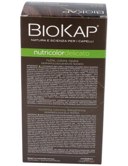 Tinte Castaño Claro Natural 140Ml. 5.0 Delicato