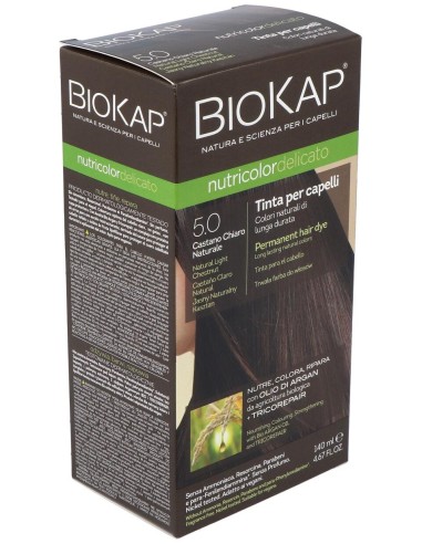 Tinte Castaño Claro Natural 140Ml. 5.0 Delicato