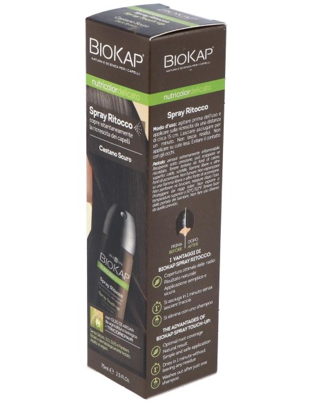 Spray Retoque Cascaño Oscuro 75Ml.