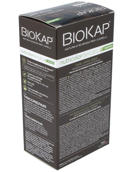 Biokap Rapid Castaño Miel Claro 5.34 Tubo 140Ml.