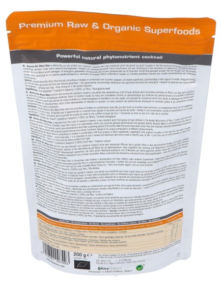 Biotona Maca En Polvo Raw Superfood Bio 200G