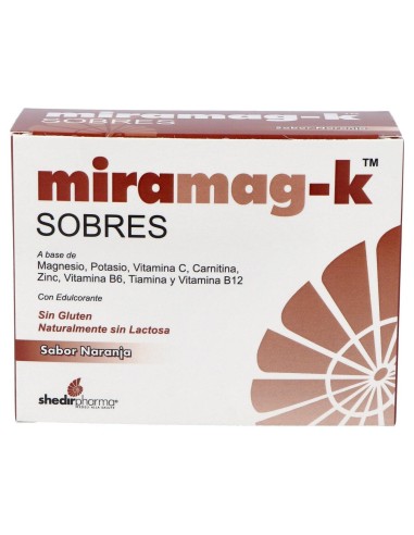 Miramag-K Sabor Naranja, 20 Sobres