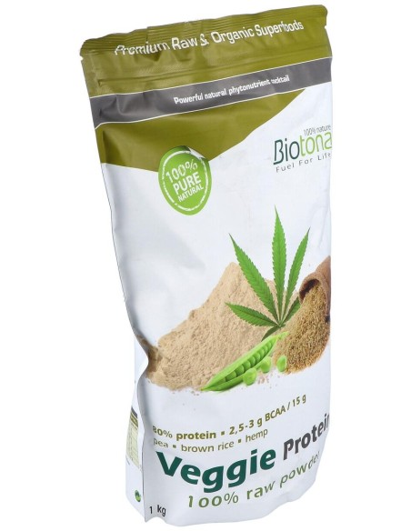 Veggie Protein Raw 1Kg. Bio
