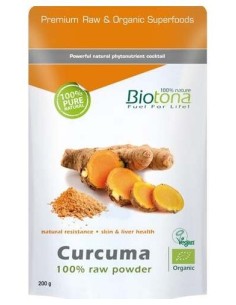 Biotona Curcuma Raw Powder Bio 200G