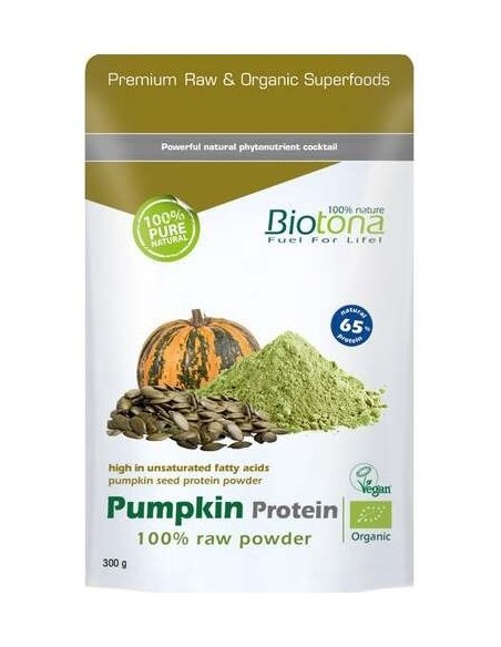 Pumpkin Protein Raw Proteina De Calabaza 300Gr Bio