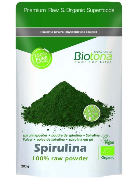 Biotona Polvo Espirulina Bio 200G