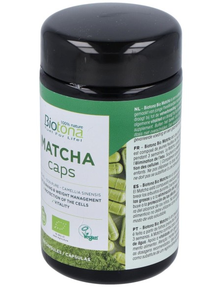 Biotona Té Matcha Bio 100Caps