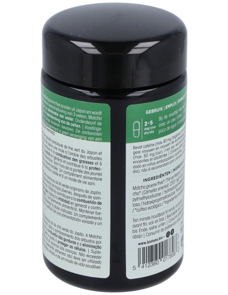 Biotona Té Matcha Bio 100Caps