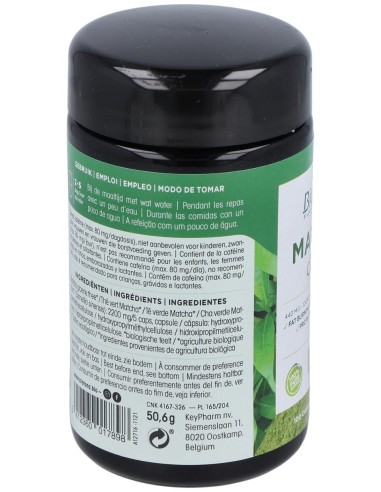 Biotona Té Matcha Bio 100Caps