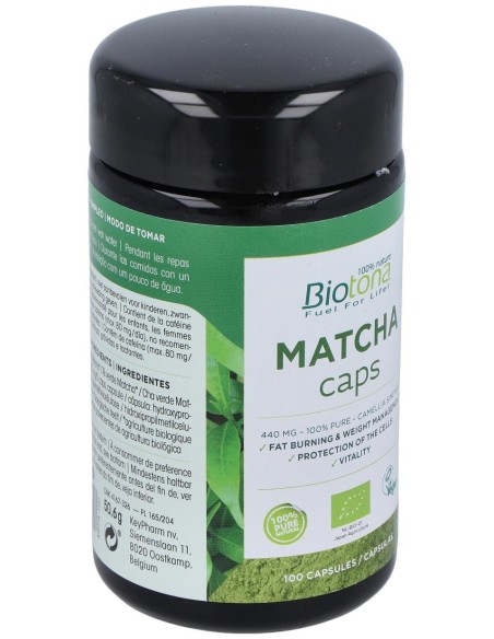 Biotona Té Matcha Bio 100Caps