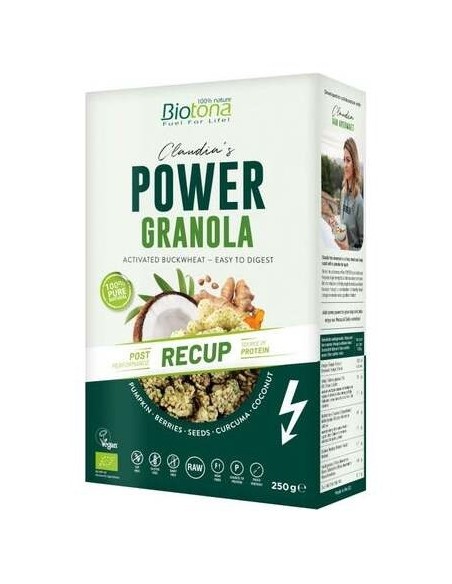 Power Granola Recup Muesli 250Gr. Bio Vegan