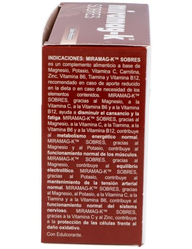 Miramag-K Sabor Naranja, 20 Sobres