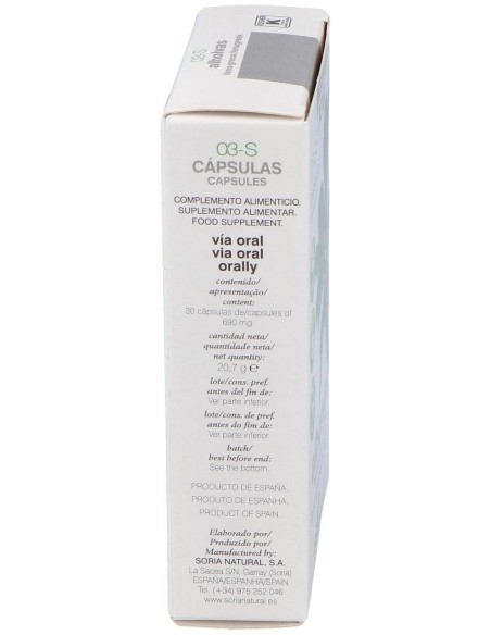Alholvas Xxi 30 Cap Retard Soria Natural