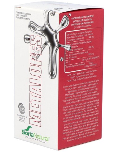 Soria Natural Metalopes 120Comp