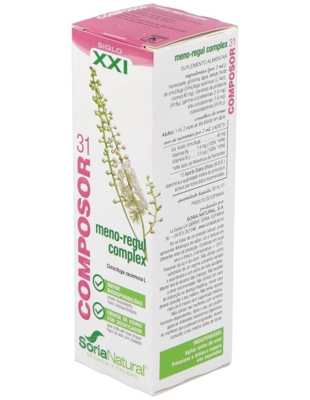 Composor 31 Meno-Regul Complex Xxi 50Ml.