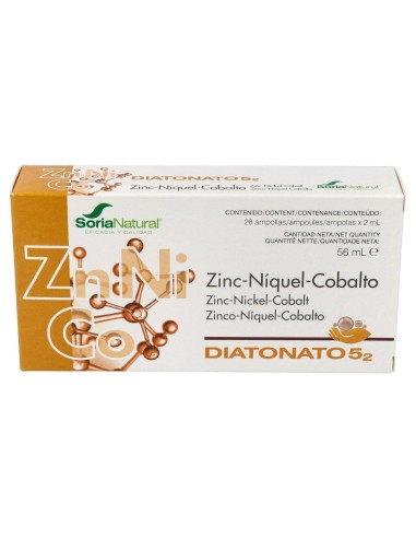 Diatonato 5/2 Zinc-Niquel-Cobalto 28Viales
