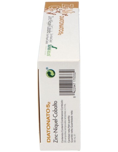 Diatonato 5/2 Zinc-Niquel-Cobalto 28Viales