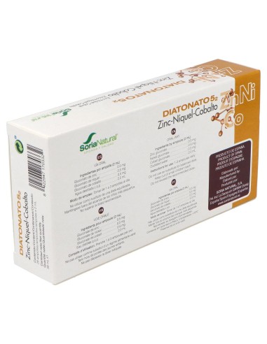 Diatonato 5/2 Zinc-Niquel-Cobalto 28Viales