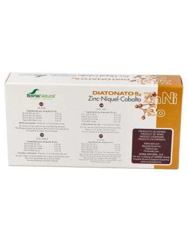 Diatonato 5/2 Zinc-Niquel-Cobalto 28Viales