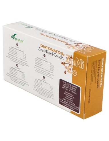 Diatonato 5/2 Zinc-Niquel-Cobalto 28Viales