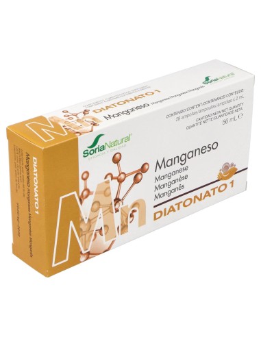 Soria Natural Diatonato 1 Mn 28 Ampollas