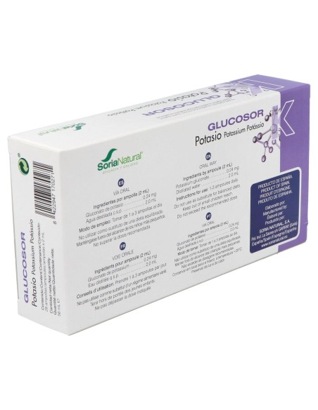 Soria Natural Glucosor Potasio 28X2Ml