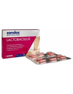 Sandoz Bienestar Lactobacillus, 20 Cápsulas