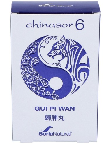 Soria Natural Chinasor 6 Gui Pi Wan 30Comp