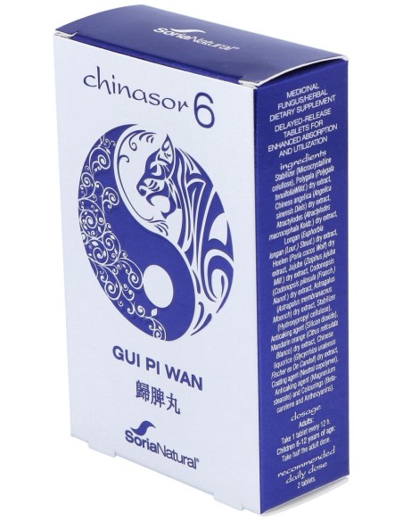 Soria Natural Chinasor 6 Gui Pi Wan 30Comp